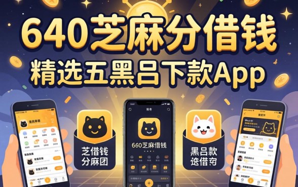 640芝麻分借钱，精选五个黑户下款app