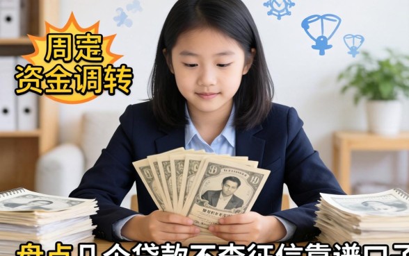 急需资金周转?盘点几个贷款时不查征信的靠谱口子