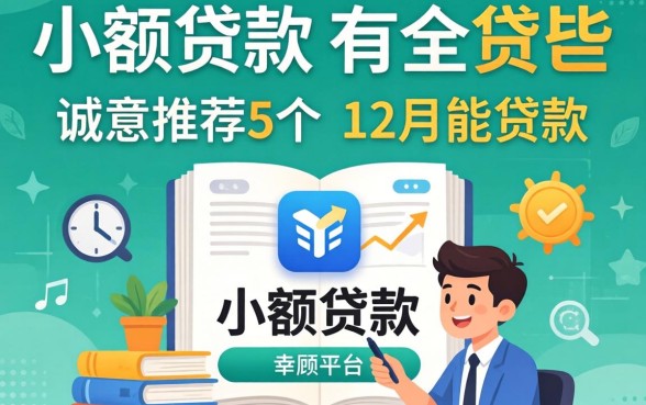 需审核的小额贷款有哪些，诚意推荐5个12月能贷款的平台