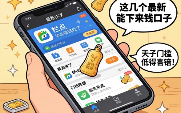 我翻烂了2026手机借钱软件，发现这几个最新能下来钱的口子门槛低得离谱