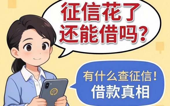 征信花了还能借吗？聊聊有什么不查征信的借款真相