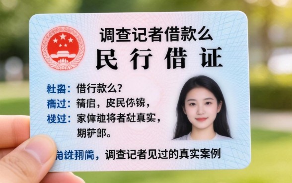 临时身份证可以借款么？一个调查记者见过的真实案例