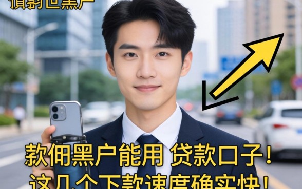 实测黑户能用的贷款口子，这几个下款速度确实快