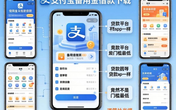 我试了十几个平台，发现像支付宝备用金借款app下载一样方便的贷款平台竟然不是门槛最低的