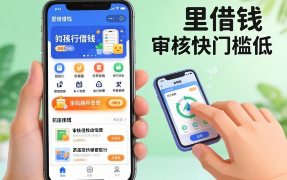盘点几个从手机里借钱的软件，审核快门槛低