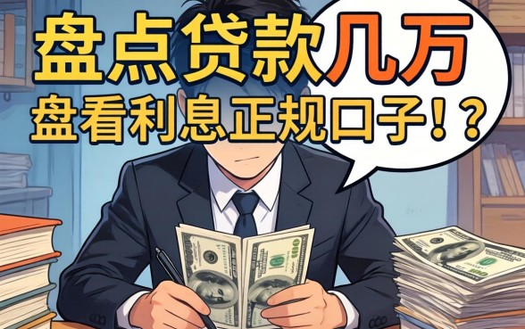 急需资金周转？盘点贷款几万不看利息的正规口子