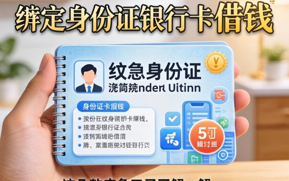 无需绑定身份证银行卡借钱，这几款应急口子了解一下