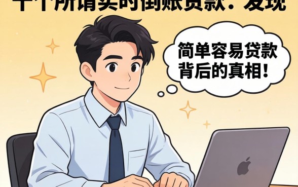 我试了十几个所谓实时到账的贷款，发现简单容易贷款软件背后的真相