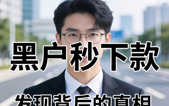 我试了那些声称黑户秒下款的软件，发现背后的真相并不简单