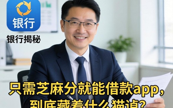 银行经理揭秘:只需芝麻分就能借款的app,到底藏着什么猫腻?