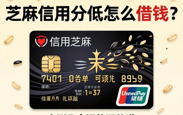 芝麻信用分低怎么借钱？实测几个还能下款的渠道