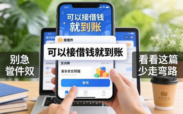 哪个软件可以直接借钱就到账的？别急，看完这篇少走弯路