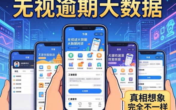 我试了十几个所谓无视逾期大数据的网贷软件，发现真相和想象中完全不一样