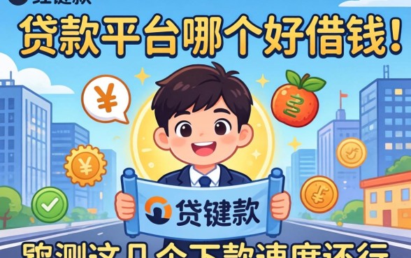 小贷款平台哪个好借钱？实测这几个下款速度还行