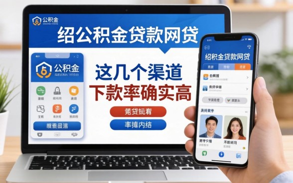 盘点能用公积金贷款的网贷，这几个渠道下款率确实高