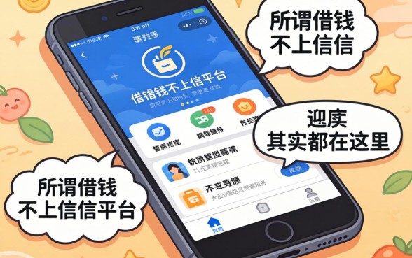 我翻遍了手机，发现那些所谓借钱不上征信的平台，其实都在这里