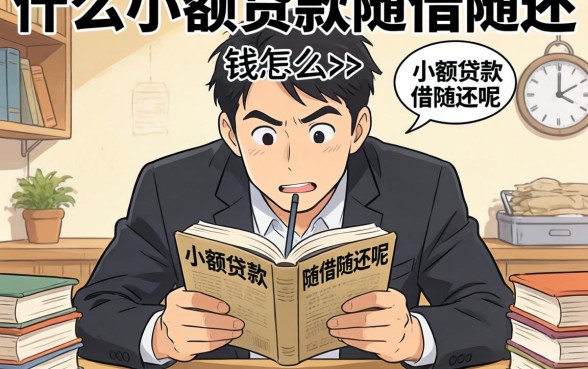 急需用钱怎么办？什么小额贷款随借随还呢？深度解析助你告别资金焦虑