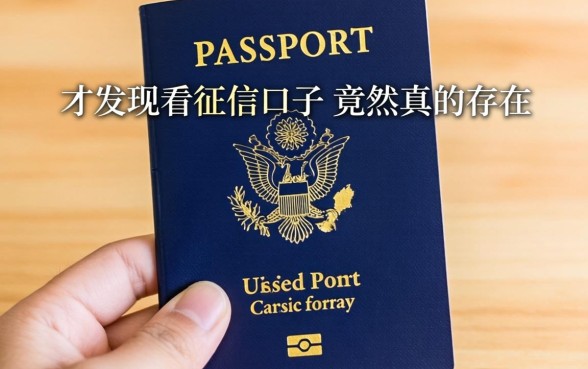 我拿着护照去申请，才发现不看征信的口子竟然真的存在