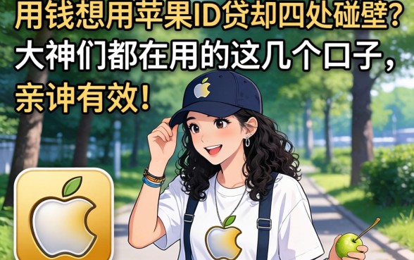 急用钱想用苹果ID贷却四处碰壁?大神们都在用的这几个口子,亲测有效!