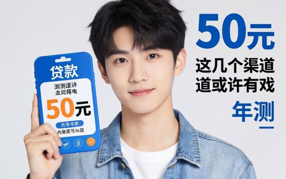 年龄20岁可以贷款吗50万元？实测这几个渠道或许有戏