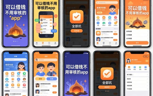 我试了十几个平台才发现，那些所谓“可以借钱不用审核的app”全是坑