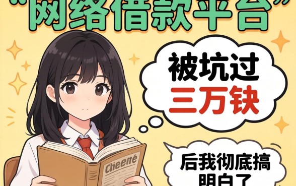 正规的网络借款平台有哪些？被坑过三万块后我彻底搞明白了