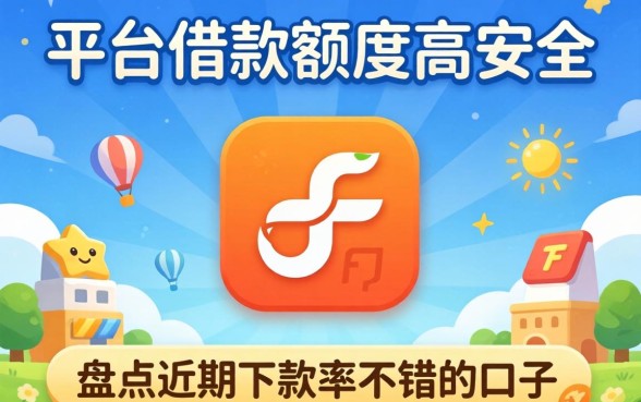 哪个平台借款额度高安全？盘点近期下款率不错的口子