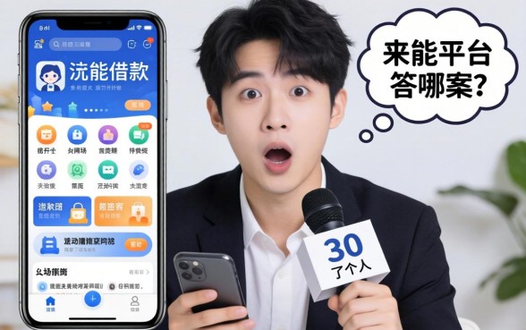 凭手机就能借款的平台有哪些软件？我采访了30个人，答案很意外