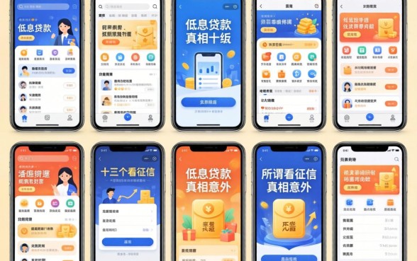 我试了十几个平台，发现所谓不看征信的低息贷款，真相让人意外