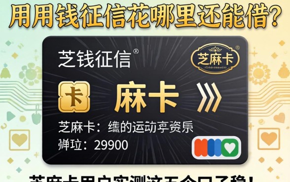 急用钱征信花哪里还能借?2026芝麻卡用户实测这五个口子稳!