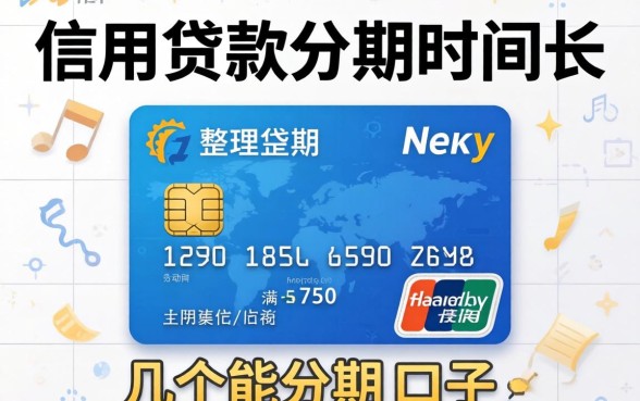 有没有信用贷款分期时间长的?整理了几个能分期的口子