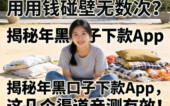 急用钱碰壁无数次？揭秘2026年黑口子下款app，这几个渠道亲测有效！
