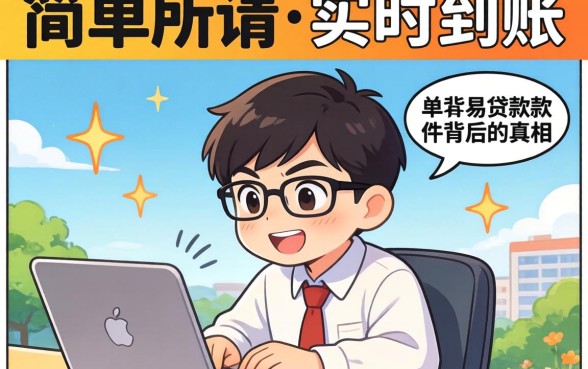 我试了十几个所谓实时到账的贷款，发现简单容易贷款软件背后的真相