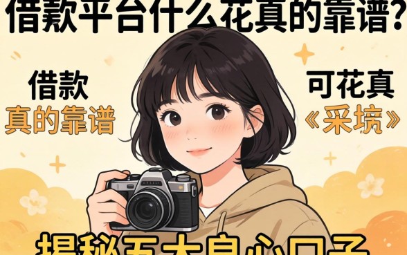 手头紧想借钱却怕踩坑？借款平台什么花真的靠谱吗？揭秘五大良心口子