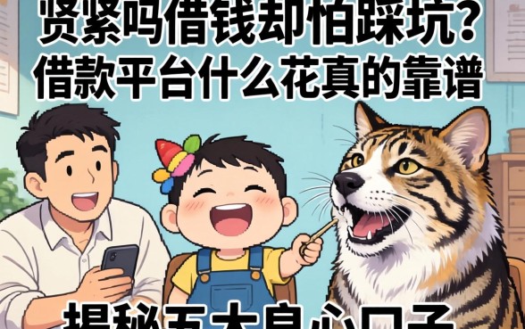 手头紧想借钱却怕踩坑？借款平台什么花真的靠谱吗？揭秘五大良心口子