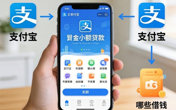 押手机借钱的平台有哪些软件，细致阐述五个手机支付宝小额贷款的app