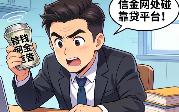 急需用钱却到处碰壁？类似信金宝的网贷平台还有哪些靠谱选择？