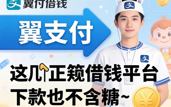 除了翼支付，这几个正规借钱平台下款也不含糊