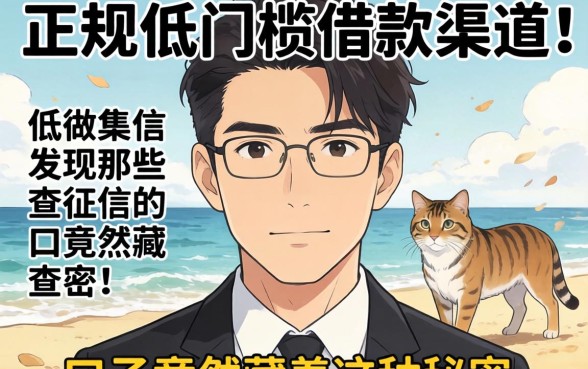 我试遍了正规低门槛借款渠道，发现那些不查征信的口子竟然藏着这种秘密