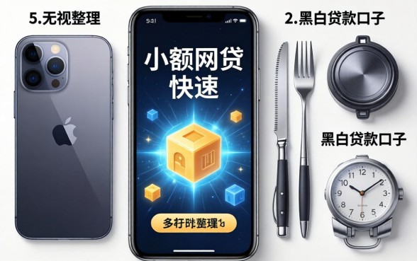 手机小额网贷快速,整理5个无视黑白贷款口子