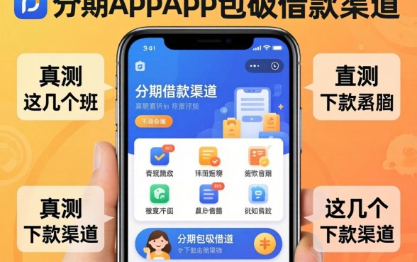 像马上分期app一样的借款软件：实测这几个下款渠道