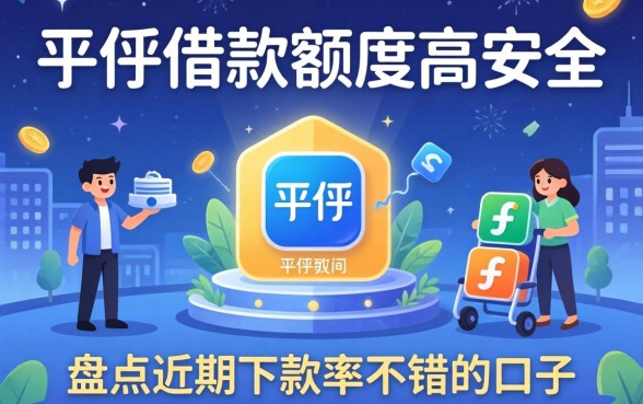 哪个平台借款额度高安全？盘点近期下款率不错的口子