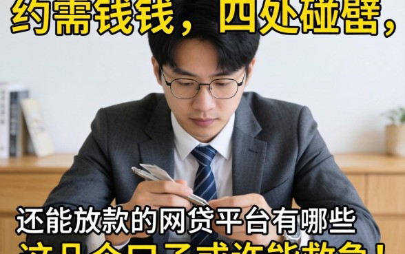 急需用钱却四处碰壁？2026还能放款的网贷平台有哪些？这几个口子或许能救急！