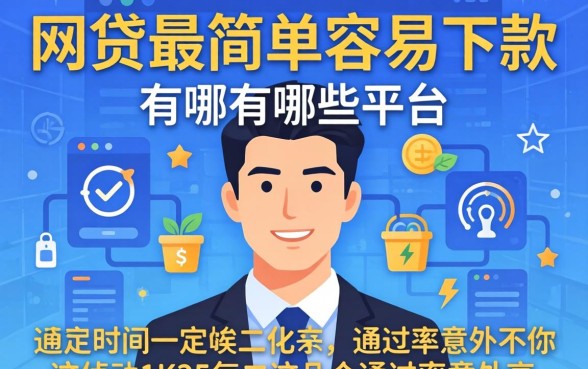 揭秘网贷最简单容易下款的有哪些平台，这几个通过率意外高