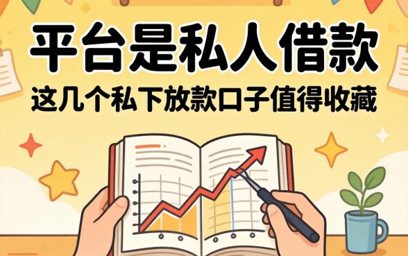 不要平台要私人借款，这几个私下放款口子值得收藏