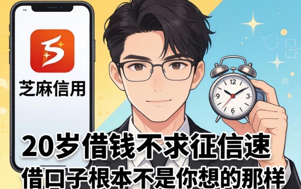 我翻遍了类似芝麻信用的平台，发现20岁借钱不求征信速借口子根本不是你想的那样