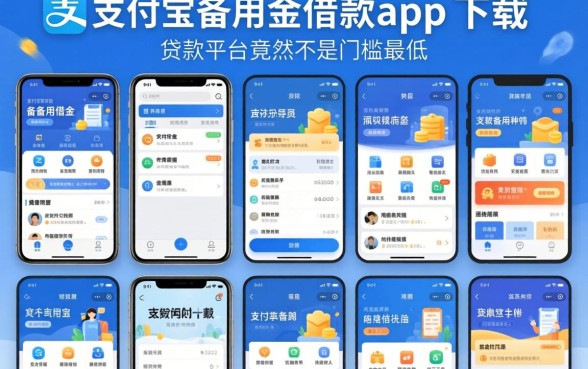 我试了十几个平台，发现像支付宝备用金借款app下载一样方便的贷款平台竟然不是门槛最低的