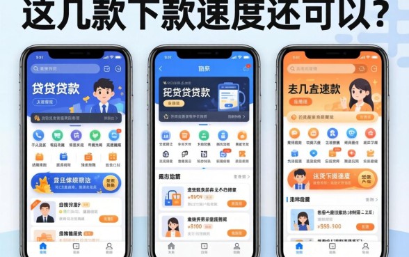 类似快贷贷款的口子整理：这几款下款速度还可以