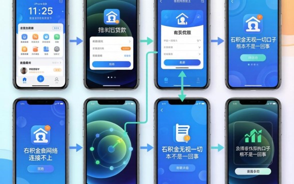 我试了十个平台，发现iphone贷款网络连接不上和有公积金无视一切的口子根本不是一回事