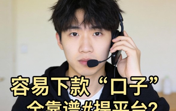 最近手头紧想找个容易下款的口子,大家有靠谱的平台推荐吗?